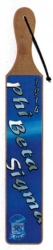 View Buying Options For The Phi Beta Sigma Acrylic Topped Script Wood Paddle