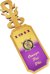 View Buying Options For The Omega Psi Phi Group Letters Domed Wood Wall Hanger