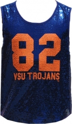View Buying Options For The Big Boy Virginia State Trojans Ladies Sequins Tank Top
