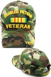 View Buying Options For The Disabled Vietnam Veteran Ribbon Mens Cap