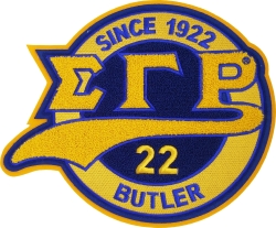 View Buying Options For The Sigma Gamma Rho Chenille Tail Sew-On Patch