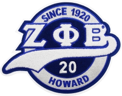 View Buying Options For The Zeta Phi Beta Chenille Tail Sew-On Patch