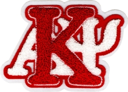 View Buying Options For The Kappa Alpha Psi Stack Letters Chenille Sew-On Patch