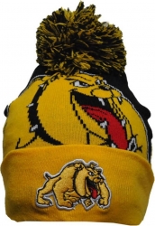 View Buying Options For The Big Boy Bowie State Bulldogs S248 Beanie With Ball