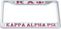 View Buying Options For The Kappa Alpha Psi Classic License Plate Frame