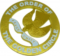 View Buying Options For The Order of the Golden Circle Cut Out Heavy Weight Car Emblem