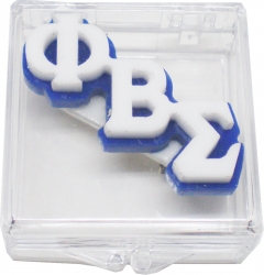 View Buying Options For The Phi Beta Sigma Small Acrylic Letter Pin