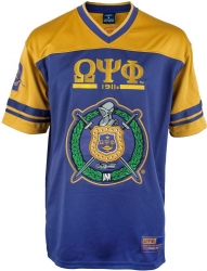 View Buying Options For The Big Boy Omega Psi Phi Divine 9 S7 Mens Football Jersey