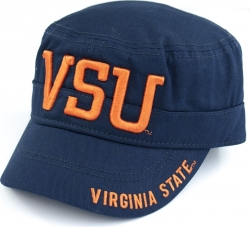 View Buying Options For The Big Boy Virginia State Trojans S145 Captains Cadet Cap