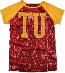 View Buying Options For The Big Boy Tuskegee Golden Tigers Ladies Sequins Tee