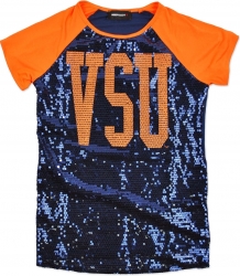 View Buying Options For The Big Boy Virginia State Trojans Ladies Sequins Tee
