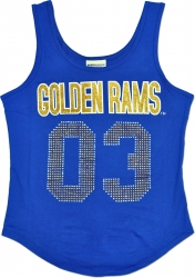 View Buying Options For The Big Boy Albany State Golden Rams S2 Rhinestone Ladies Tank Top