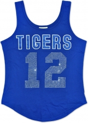 View Buying Options For The Big Boy Tennessee State Tigers S2 Rhinestone Ladies Tank Top