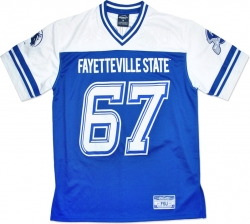 View Buying Options For The Big Boy Fayetteville State Broncos S9 Mens Football Jersey