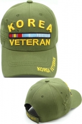 View Buying Options For The Korea War Veteran Ribbon Shadow Mens Cap