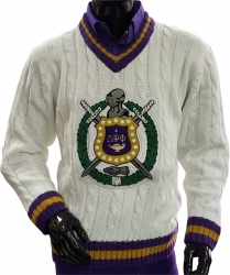 View Buying Options For The Buffalo Dallas Omega Psi Phi V-Neck Sweater