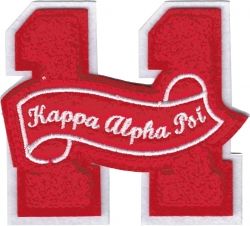 View Buying Options For The Kappa Alpha Psi 11 Founded Year Chenille Felt Sew-On Patch