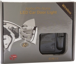 View Buying Options For The Alpha Phi Alpha LED Car Door Light Set [Pre-Pack]