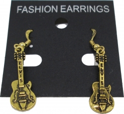 View Buying Options For The Elvis Presley Guitar Ladies Earrings