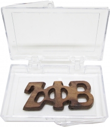 View Buying Options For The Zeta Phi Beta Small Wood Letter Pin