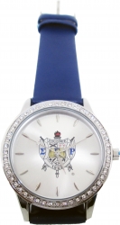 View Buying Options For The Sigma Gamma Rho Sorority Shield Leather Band Watch