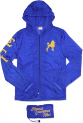 View Buying Options For The Big Boy Sigma Gamma Rho Divine 9 S2 Thin & Light Ladies Jacket with Pocket Bag