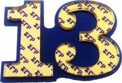 View Buying Options For The Sigma Gamma Rho Acrylic Line #13 Pin
