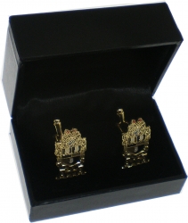 View Buying Options For The Alpha Phi Alpha Shield Drop Letter Mens Cuff Links