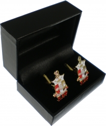 View Buying Options For The Kappa Alpha Psi Shield Drop Letter Mens Cuff Links