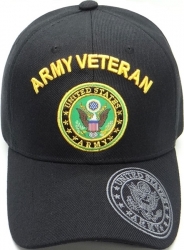 View Buying Options For The Army Veteran Shadow Logo On Bill Mens Cap