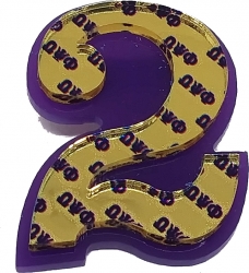 View Buying Options For The Omega Psi Phi Acrylic Line #2 Pin