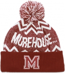 View Buying Options For The Big Boy Morehouse Maroon Tigers S250 Beanie With Ball