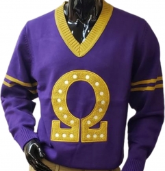 View Buying Options For The Buffalo Dallas Omega Psi Phi V-Neck Sweater