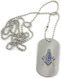 View Buying Options For The Mason Double Sided Dog Tag