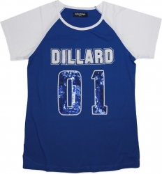 View Buying Options For The Big Boy Dillard Bleu Devils Ladies Sequins Patch Tee