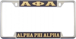 View Buying Options For The Alpha Phi Alpha Classic License Plate Frame