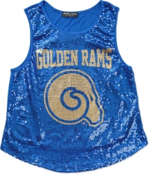 View Buying Options For The Big Boy Albany State Golden Rams S2 Ladies Sequins Tank Top