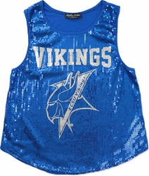 View Buying Options For The Big Boy Elizabeth City State Vikings S2 Ladies Sequins Tank Top