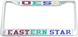 View Buying Options For The Eastern Star Classic License Plate Frame