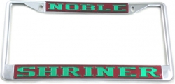 View Buying Options For The Shriner Noble License Plate Frame