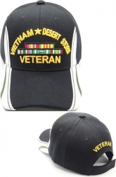 View Buying Options For The Vietnam + Desert Storm Veteran Edge Design Mens Cap