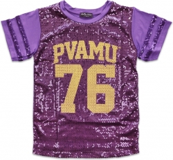 View Buying Options For The Big Boy Prairie View A&M Panthers S2 Ladies Sequins Tee