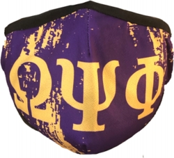 View Buying Options For The Buffalo Dallas Omega Psi Phi Pattern With Letters Mask
