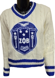 View Buying Options For The Buffalo Dallas Zeta Phi Beta V-Neck Sweater