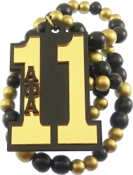 View Buying Options For The Alpha Phi Alpha Wood Color Bead Tiki Line #11 Medallion