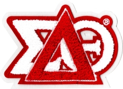 View Buying Options For The Delta Sigma Theta Stack Letters Chenille Sew-On Patch