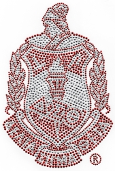 View Buying Options For The Delta Sigma Theta Crest Rhinestone Heat Transfer