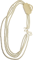 View Buying Options For The Zeta Phi Beta 4 Strand Pearl Necklace