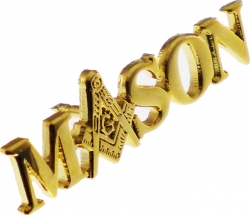 View Buying Options For The Mason Symbol In Letters Lapel Pin