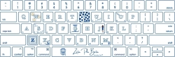 View Buying Options For The Zeta Phi Beta Silicone MacBook Keyboard Cover